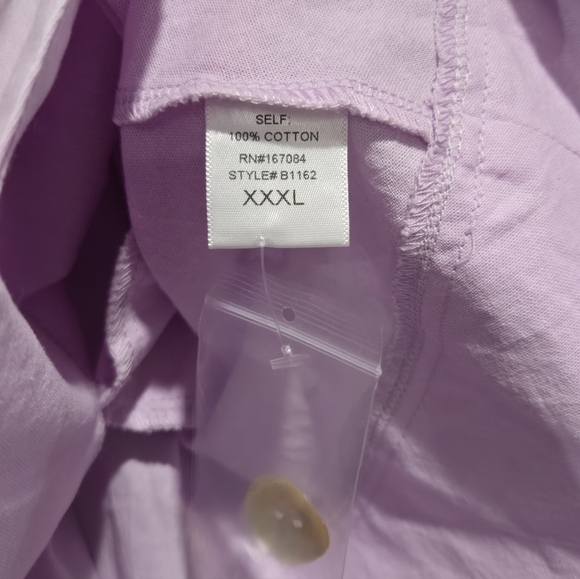 Tuckernuck Pomander Place Lilac Meryl Shirt Dress - NWT XXXL 3X - Picture 8 of 9